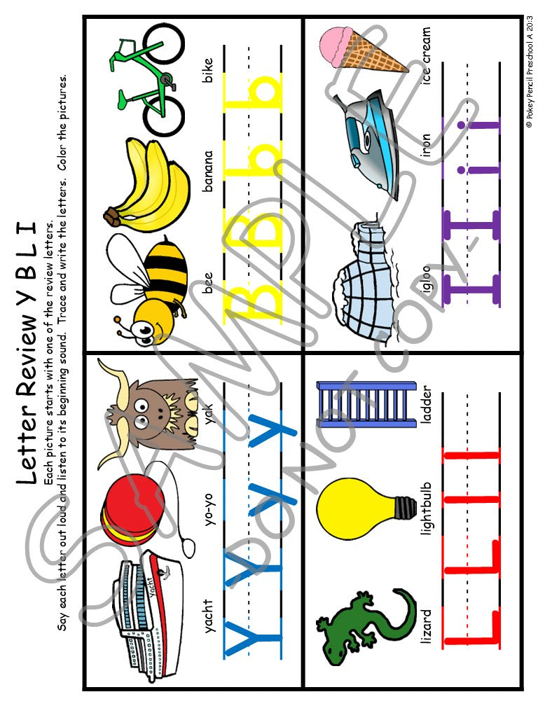 Preschool Lesson Plans and Activities for two full 9 month school years - Years A&B