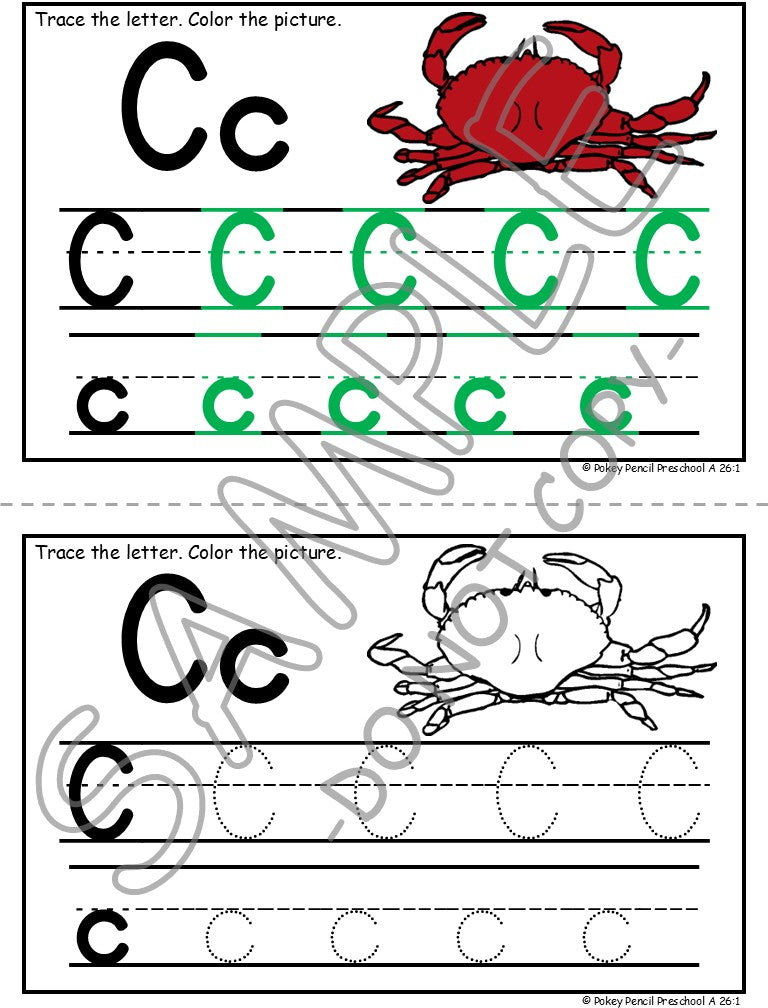 FREE Calendar A Week 26 - One full week of Preschool for free!