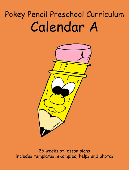 PDF - Calendar A - Preschool Lesson Plans and Activities for a full 9 month school year