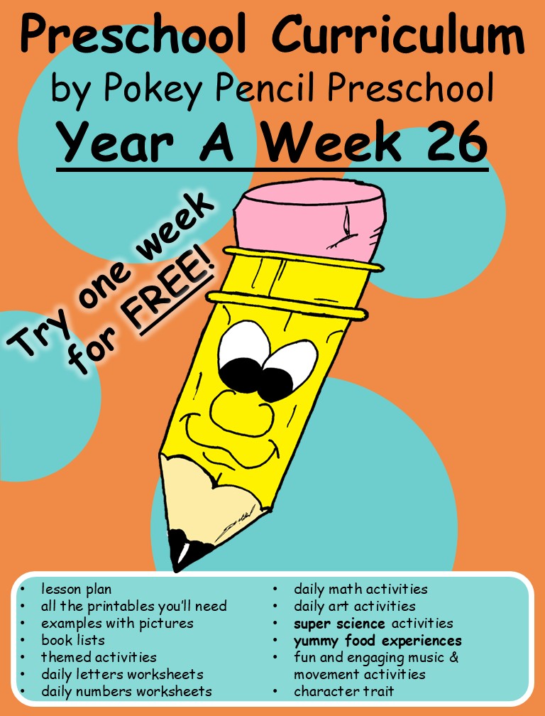 FREE Year A Week 26 - One full week of Preschool for free!